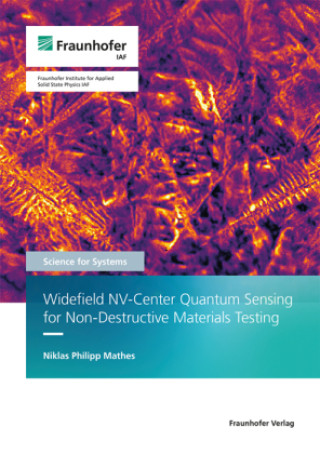 Kniha Widefield NV-Center Quantum Sensing for Non-Destructive Materials Testing Niklas Philipp Mathes