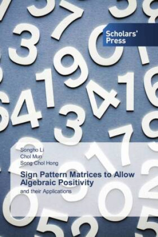 Kniha Sign Pattern Matrices to Allow Algebraic Positivity Songho Li