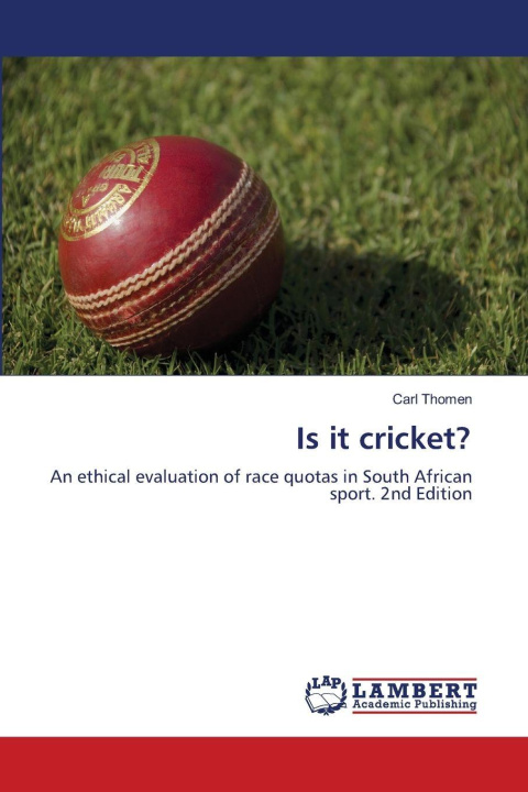 Kniha Is it cricket? Carl Thomen