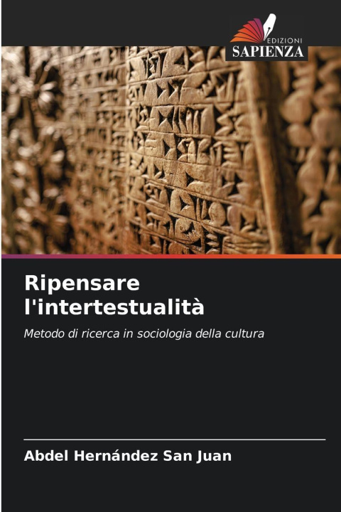Kniha Ripensare l'intertestualità Abdel Hernández San Juan
