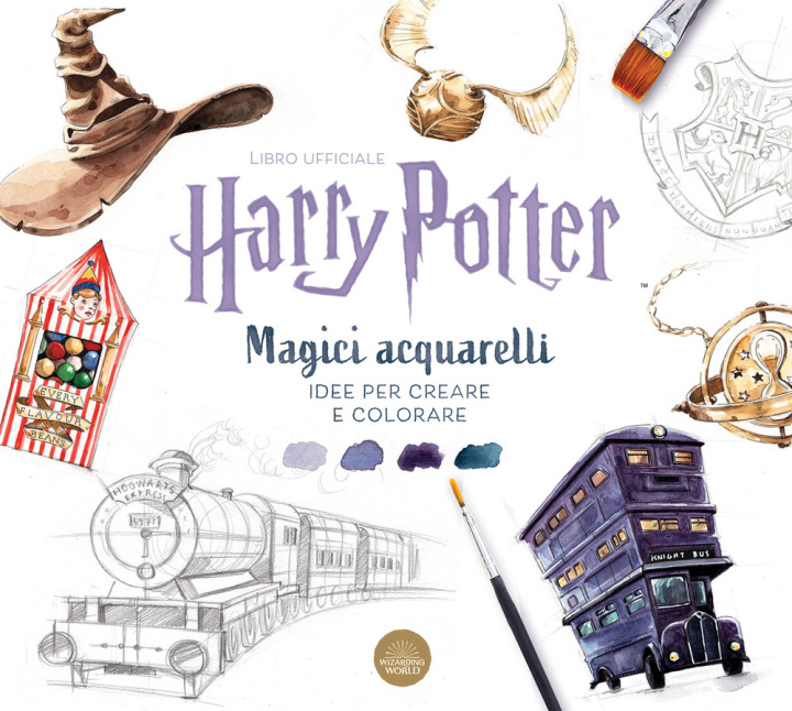 Kniha Harry Potter. Magici acquarelli 