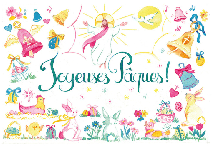 Knjiga Joyeuses Pâques Lesueur