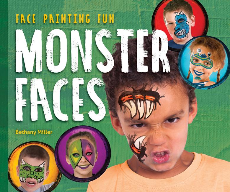 Kniha Monster Faces 