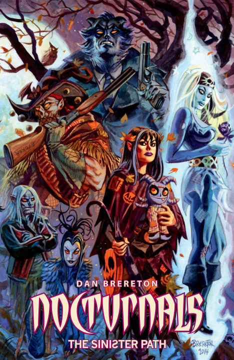 Книга Nocturnals: The Sinister Path Dan Brereton