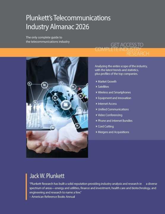 Knjiga Plunkett's Telecommunications Industry Almanac 2026 Jack W. Plunkett