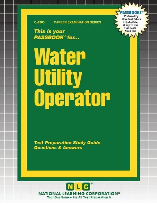 Kniha Water Utility Operator 