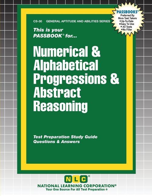 Kniha Numerical & Alphabetical Progressions & Abstract Reasoning 