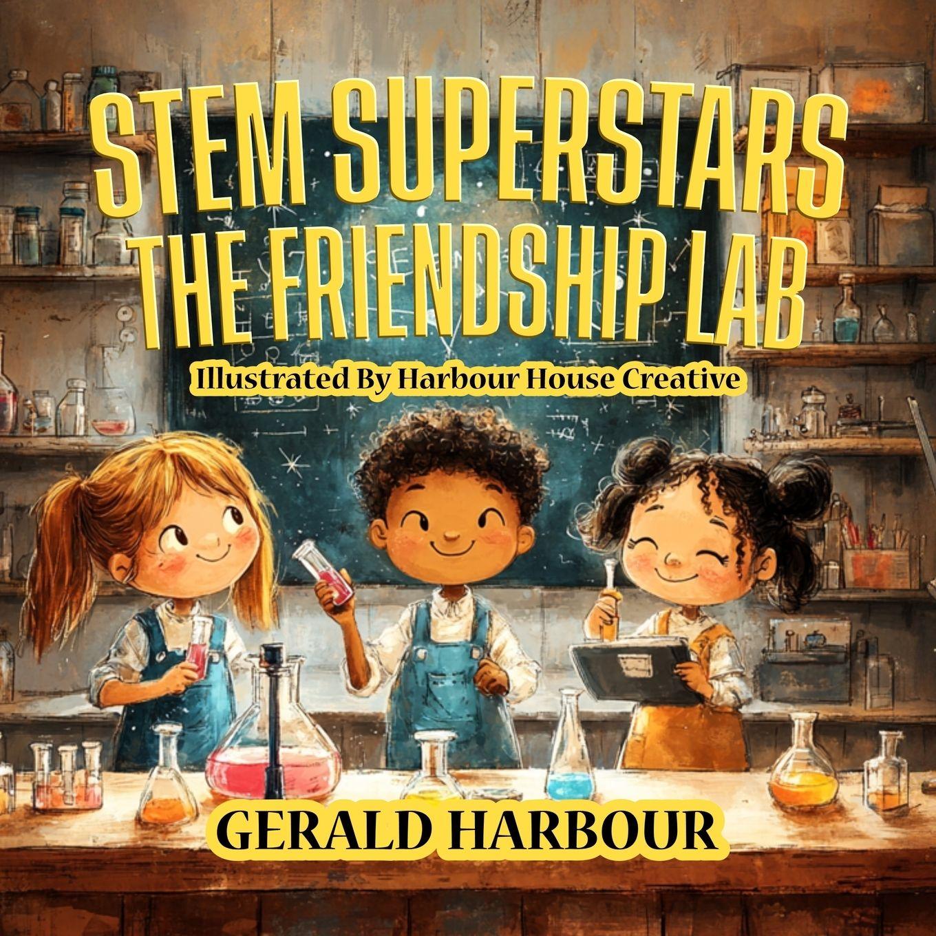 Book STEM SUPERSTARS; THE FRIENDSHIP LAB Gerald Harbour