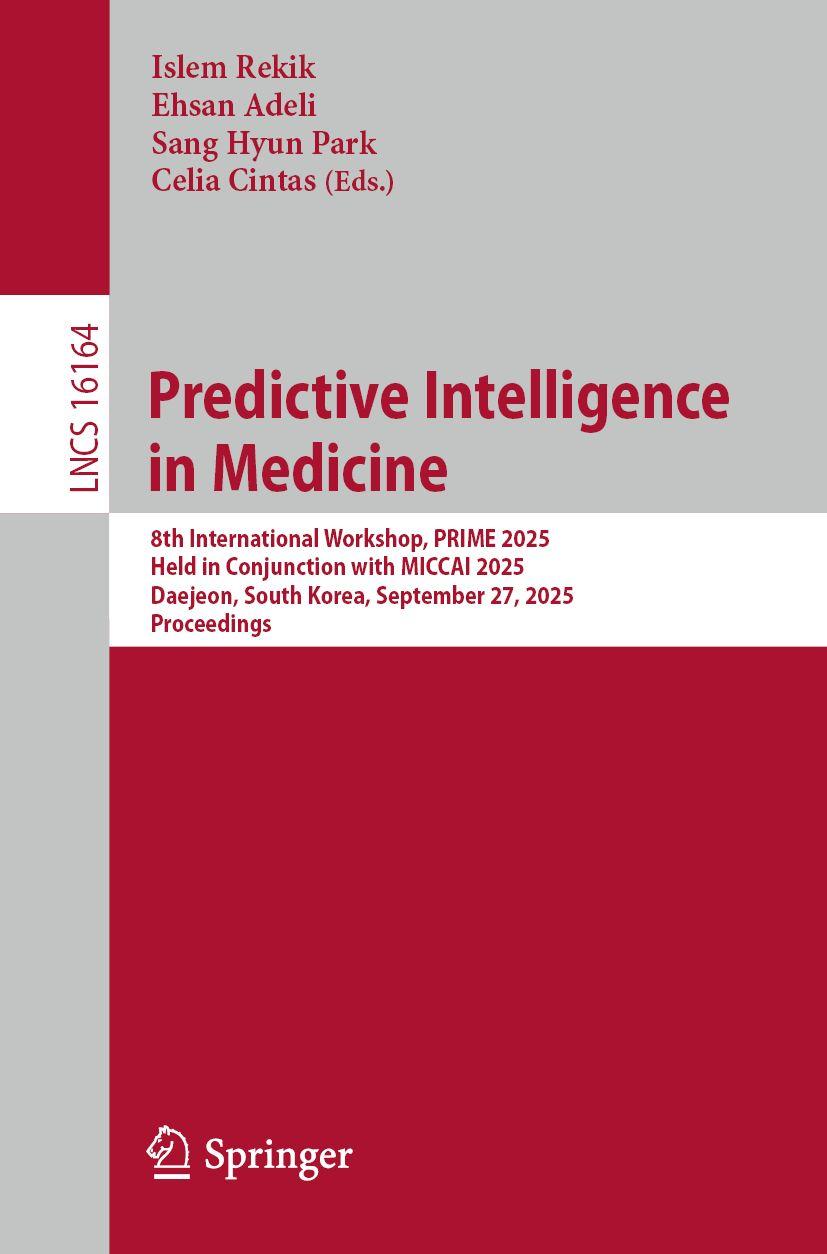Kniha Predictive Intelligence in Medicine Ehsan Adeli