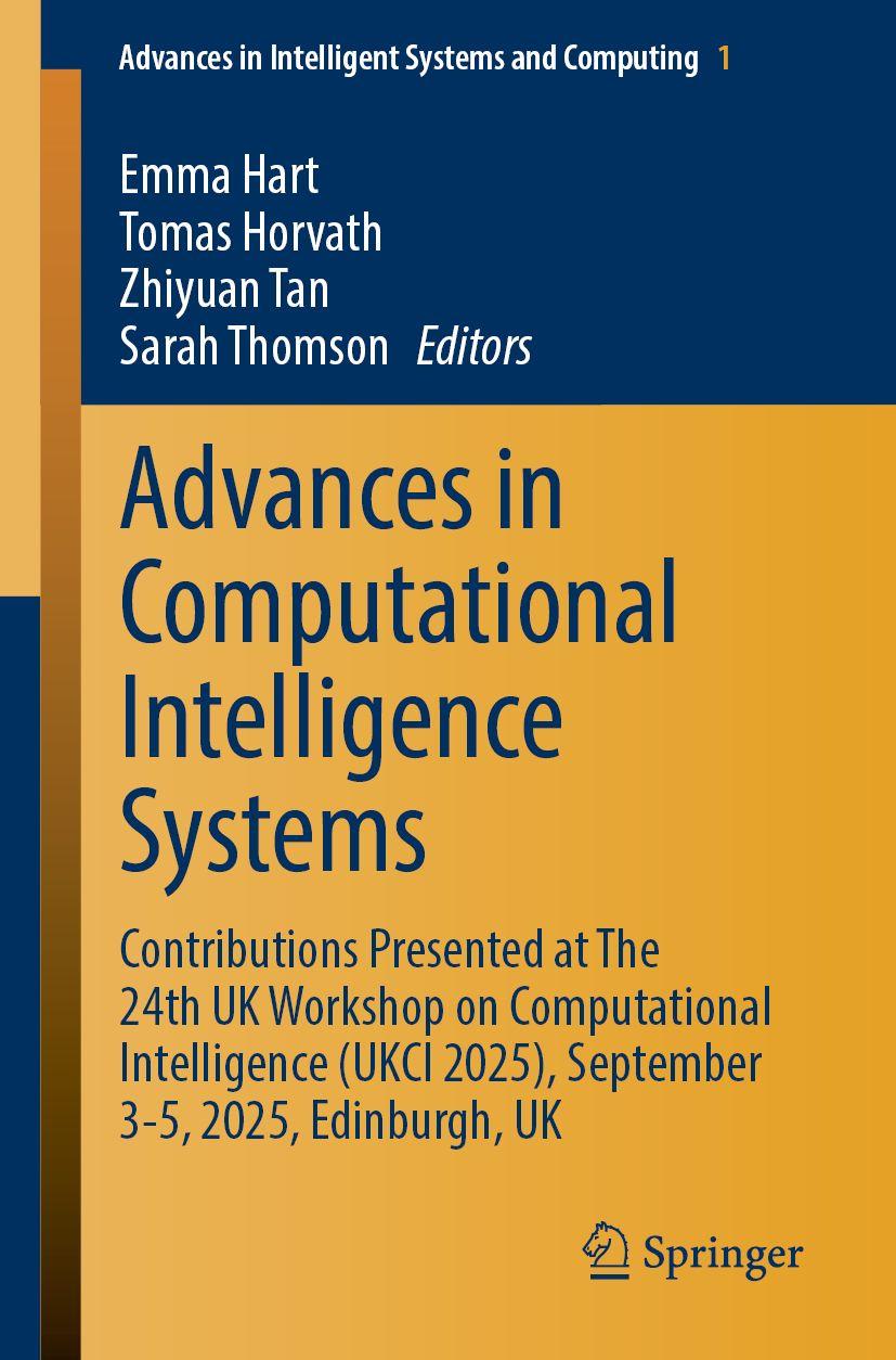 Kniha Advances in Computational Intelligence Systems Tomas Horvath