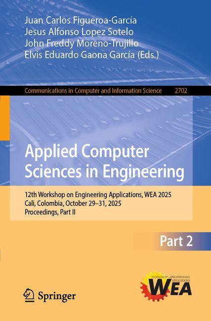 Knjiga Applied Computer Sciences in Engineering Jesus Alfonso Lopez Sotelo