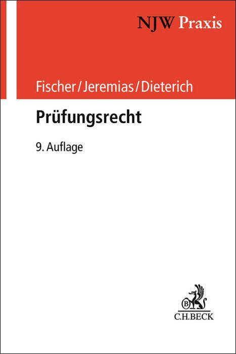 Kniha Prüfungsrecht Edgar Fischer