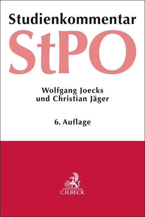 Kniha Strafprozessordnung Christian Jäger