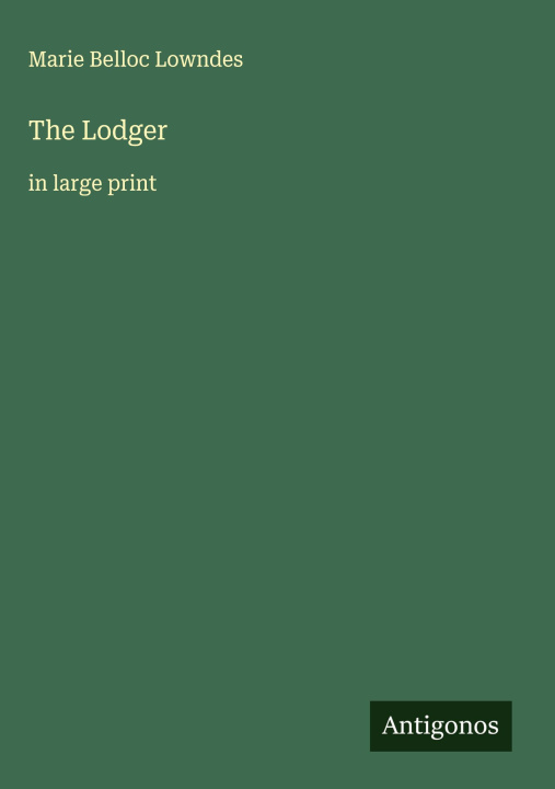Knjiga The Lodger 