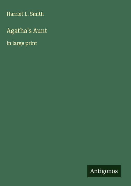 Kniha Agatha's Aunt 