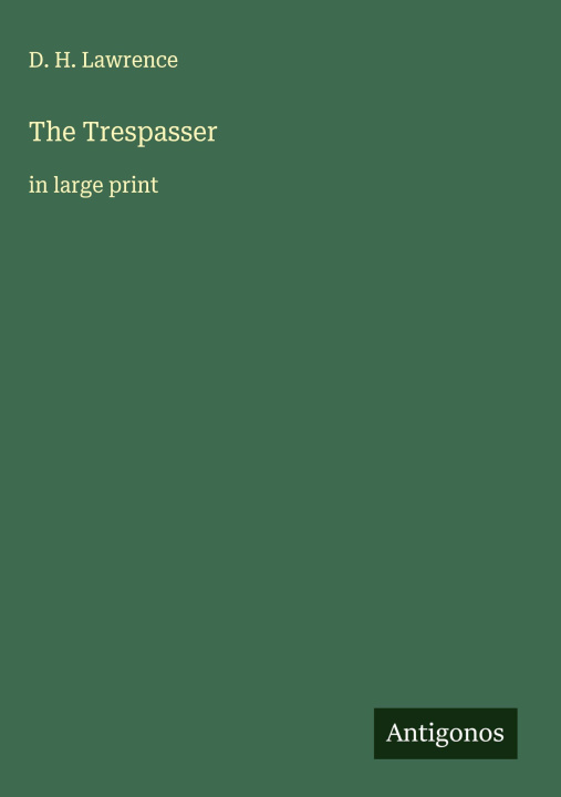 Kniha The Trespasser 