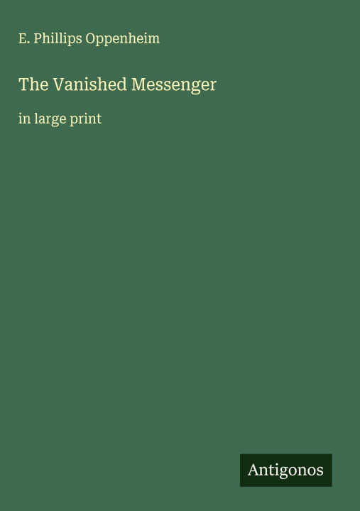 Kniha The Vanished Messenger 