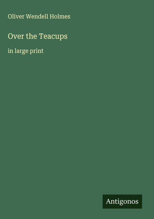 Book Over the Teacups 