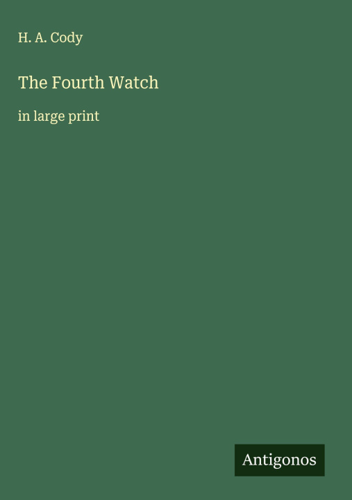 Kniha The Fourth Watch 