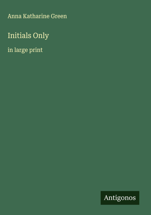 Knjiga Initials Only 