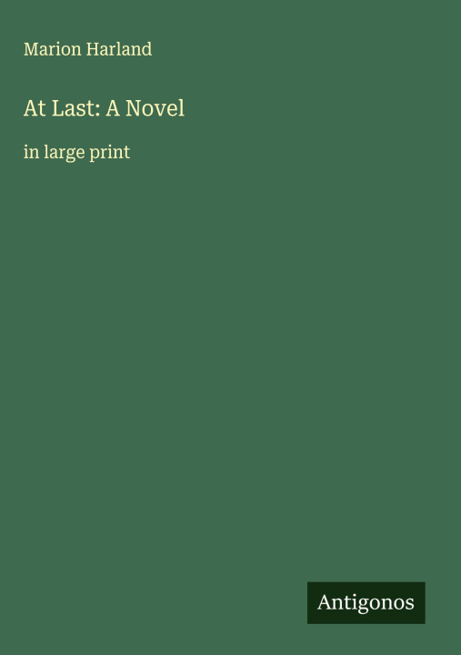 Kniha At Last: A Novel 