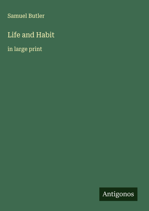 Book Life and Habit 