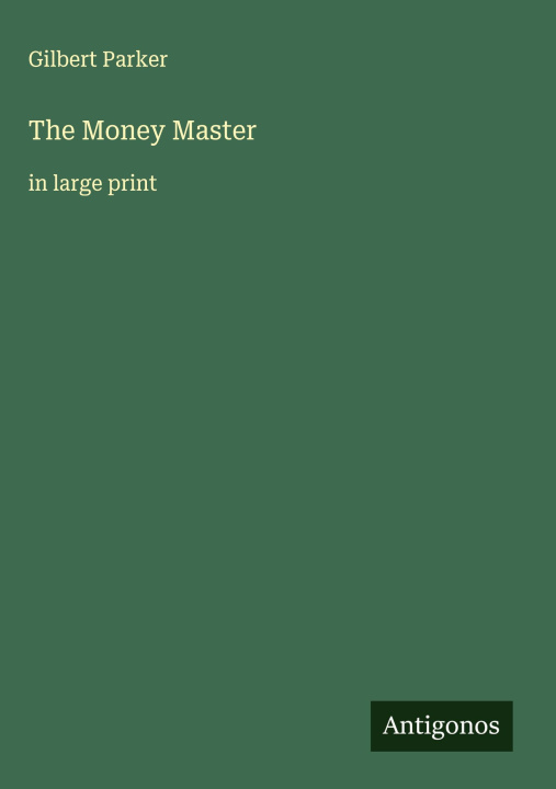 Kniha The Money Master 