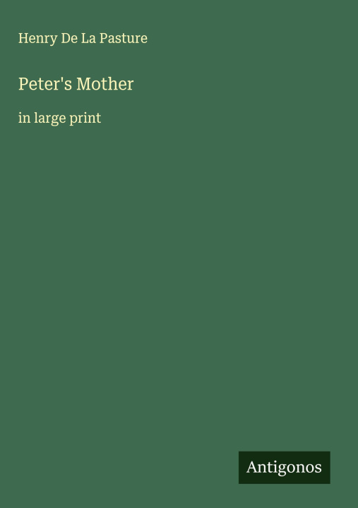 Book Peter's Mother 