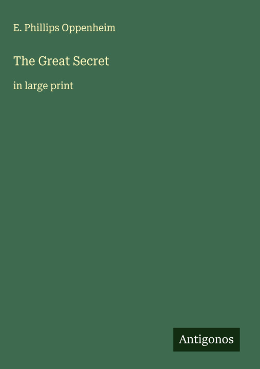 Kniha The Great Secret 