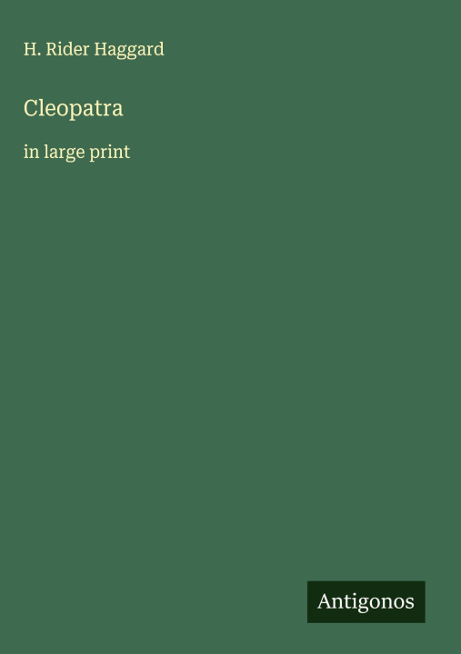 Book Cleopatra 