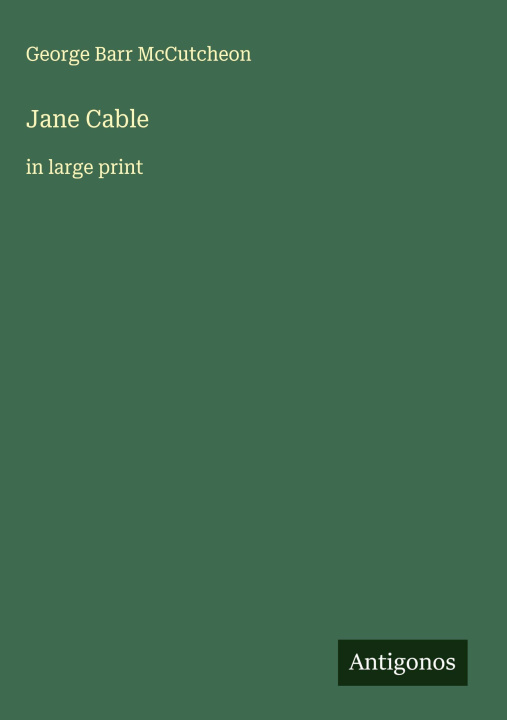 Knjiga Jane Cable 