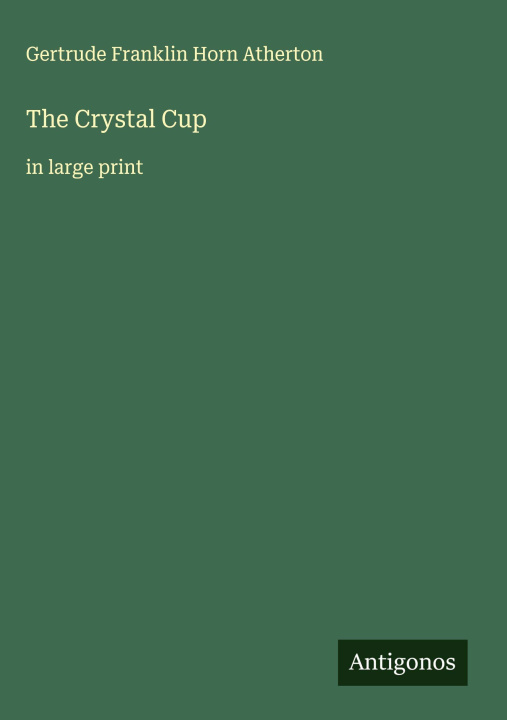 Kniha The Crystal Cup 