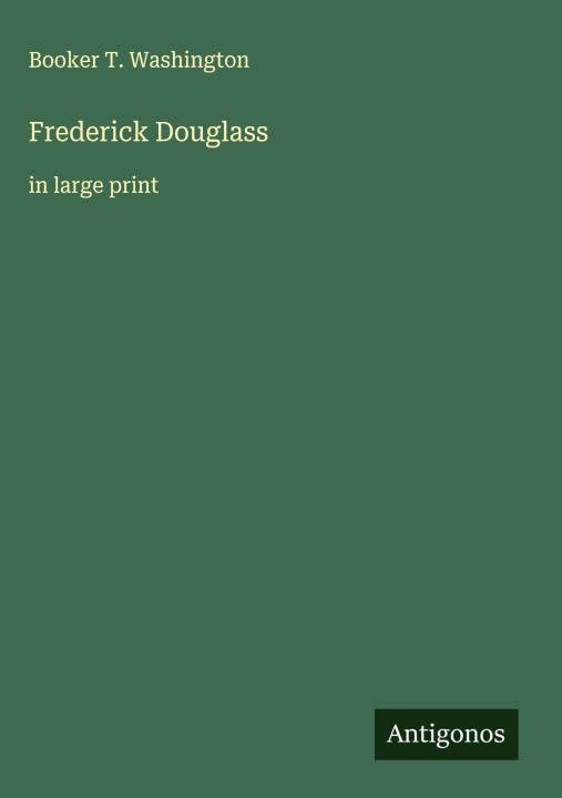 Kniha Frederick Douglass 
