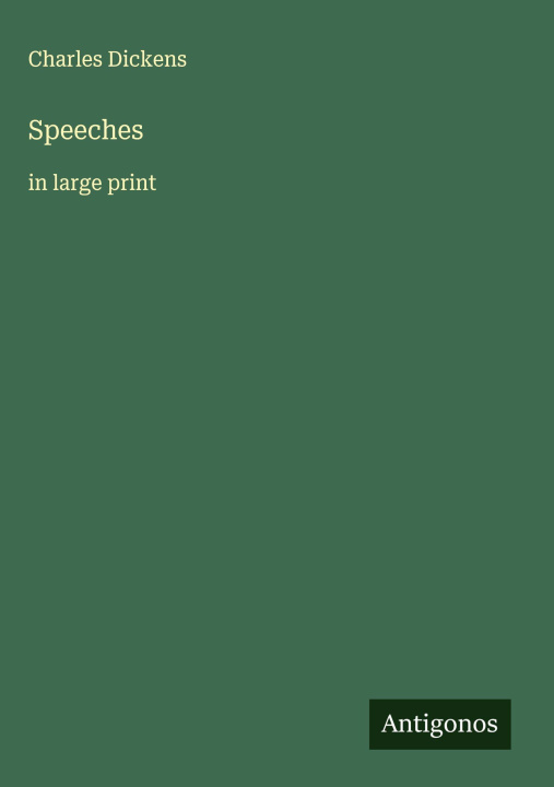 Knjiga Speeches 