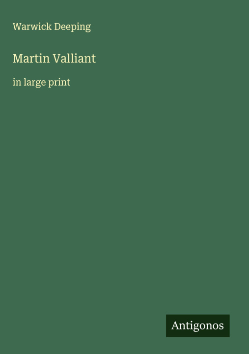 Book Martin Valliant 