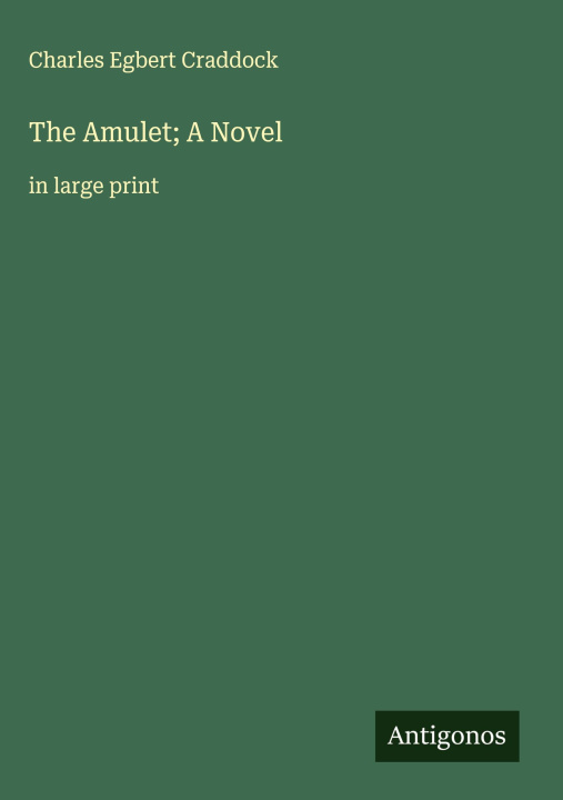 Kniha The Amulet; A Novel 
