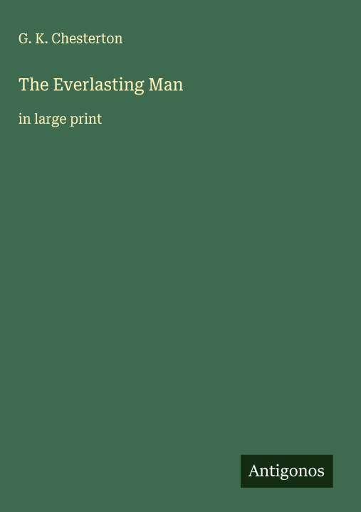 Kniha The Everlasting Man 