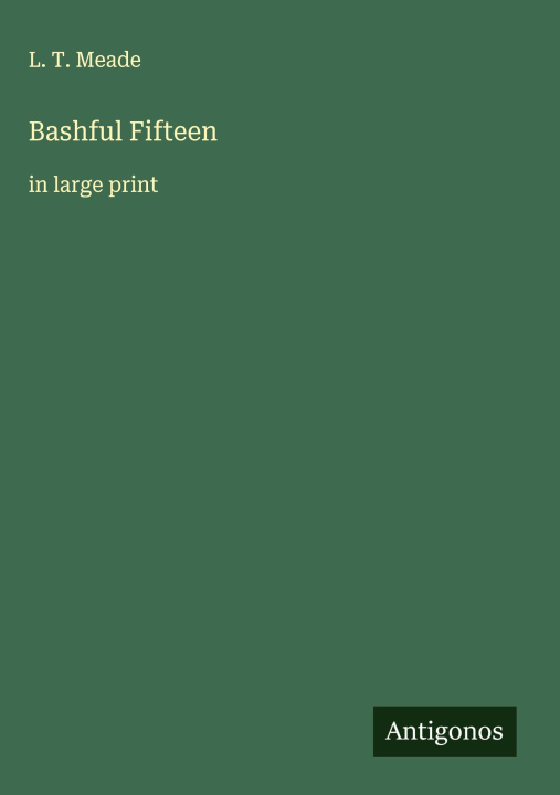 Kniha Bashful Fifteen 