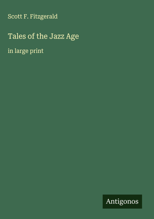 Kniha Tales of the Jazz Age 