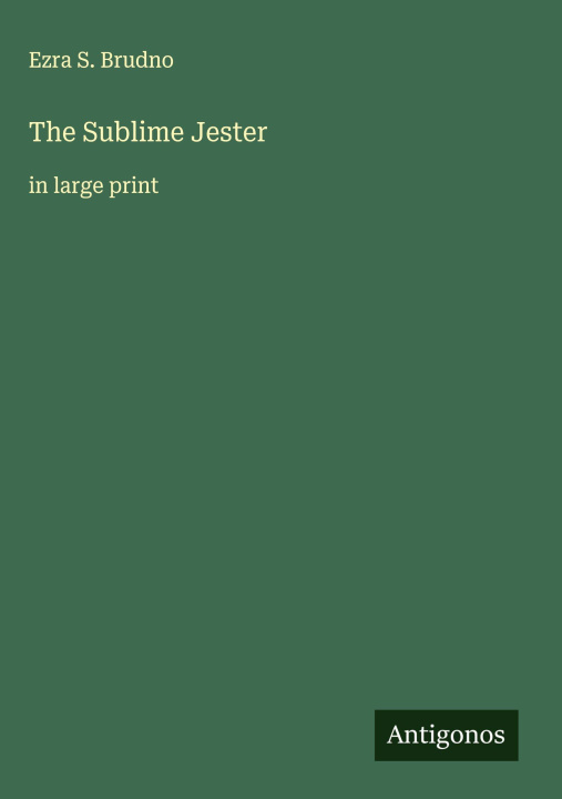 Kniha The Sublime Jester 