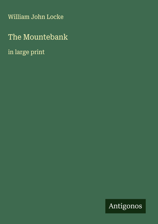 Kniha The Mountebank 