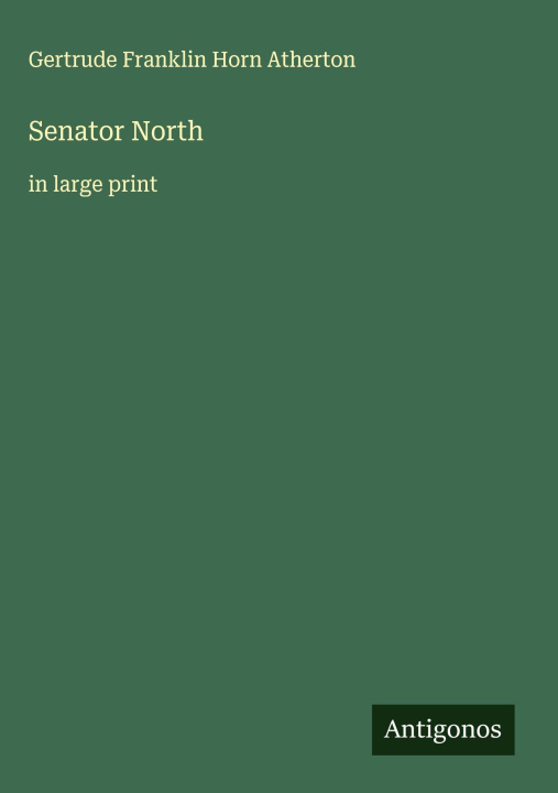Kniha Senator North 