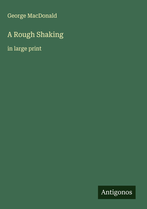 Kniha A Rough Shaking 
