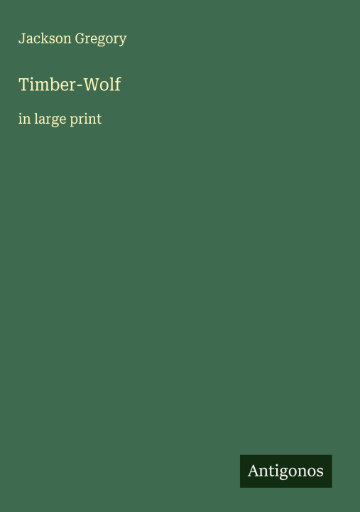 Kniha Timber-Wolf 