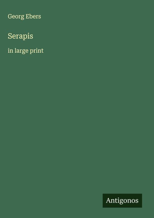 Kniha Serapis 