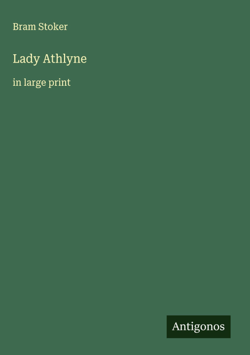 Kniha Lady Athlyne 