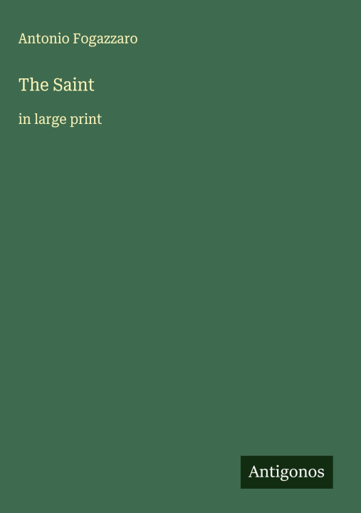 Kniha The Saint 