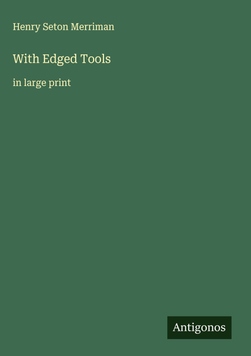 Kniha With Edged Tools 