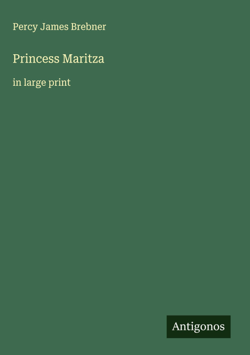 Kniha Princess Maritza 