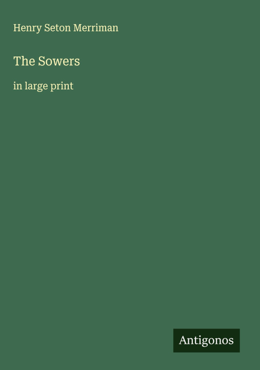 Kniha The Sowers 